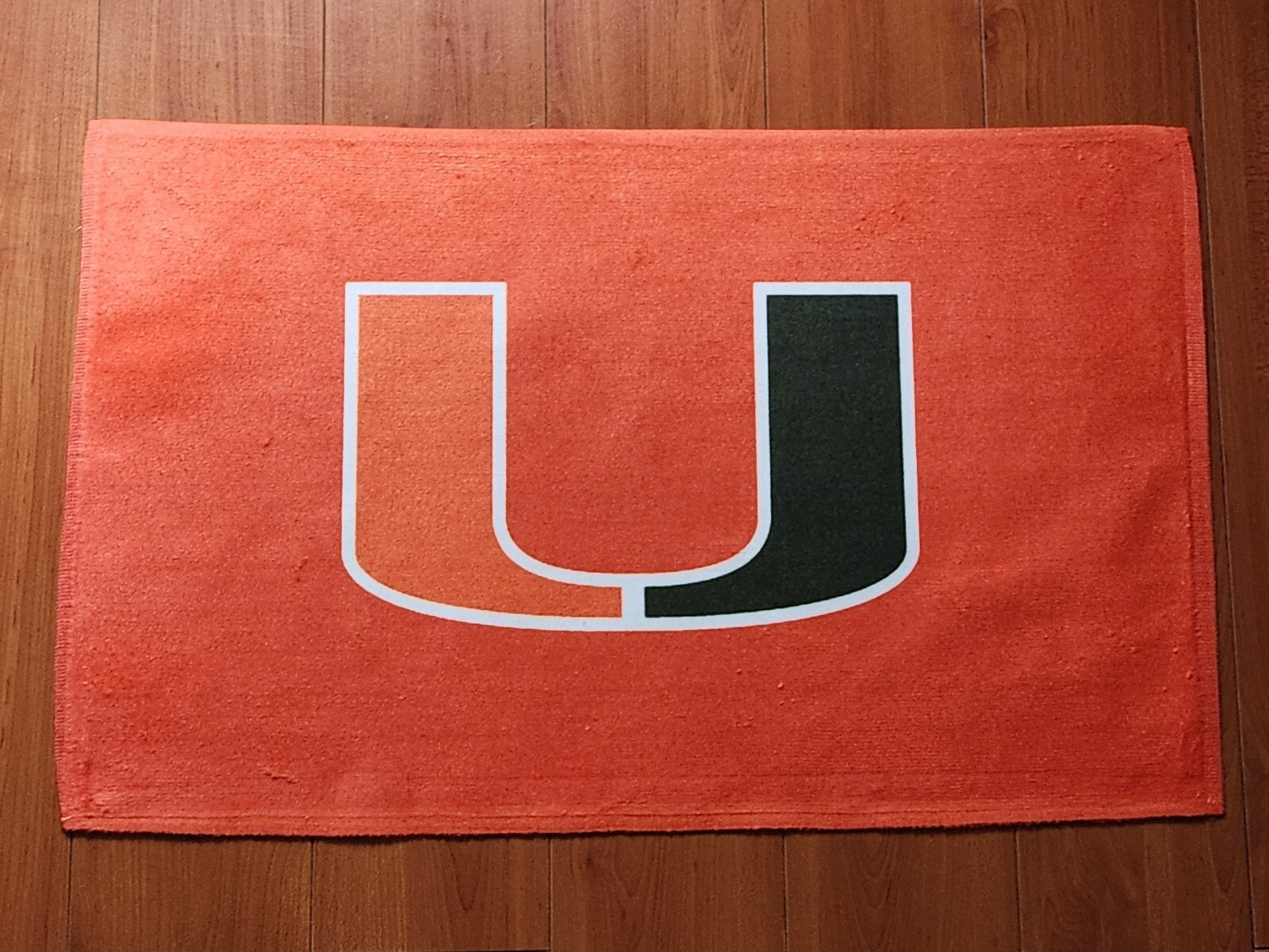 Custom Miami Hurricanes Terry Cloth Rally Towel 0