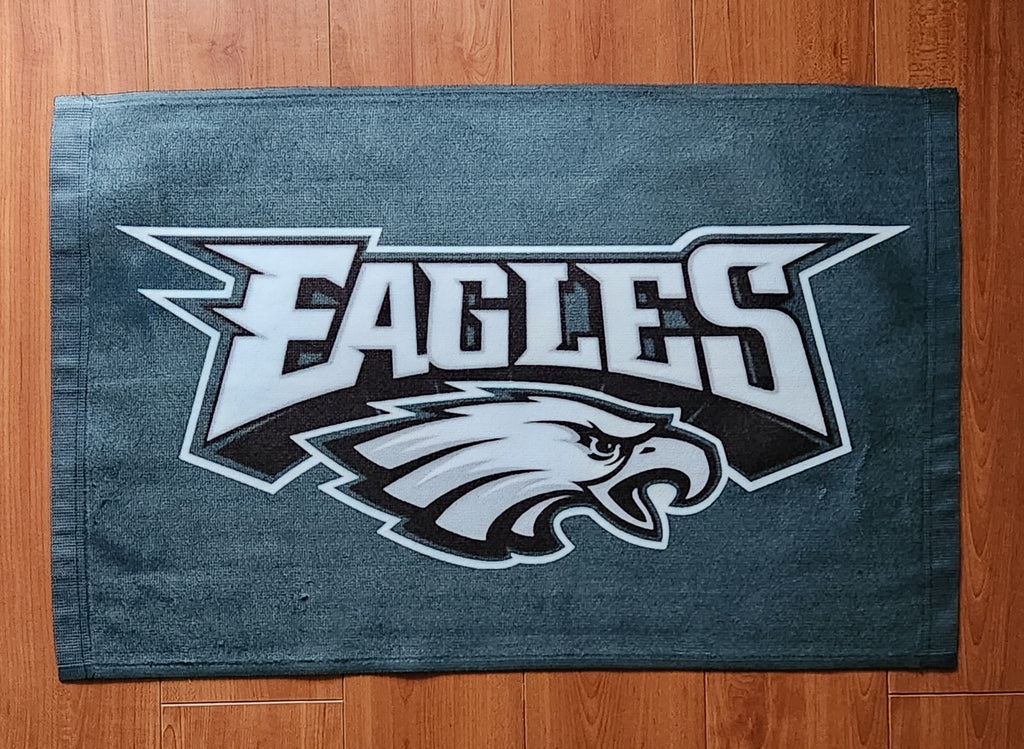 Custom Philadelphia Eagles Terry Cloth Rally Towel 1